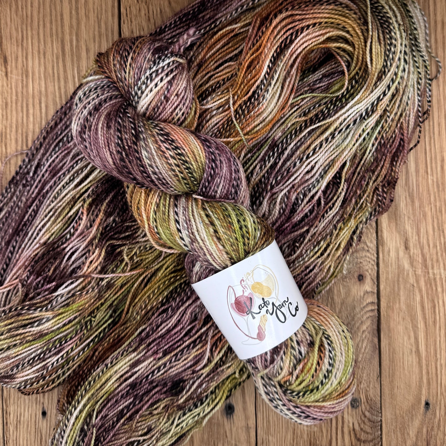 Willow - Zebra Fingering Sock