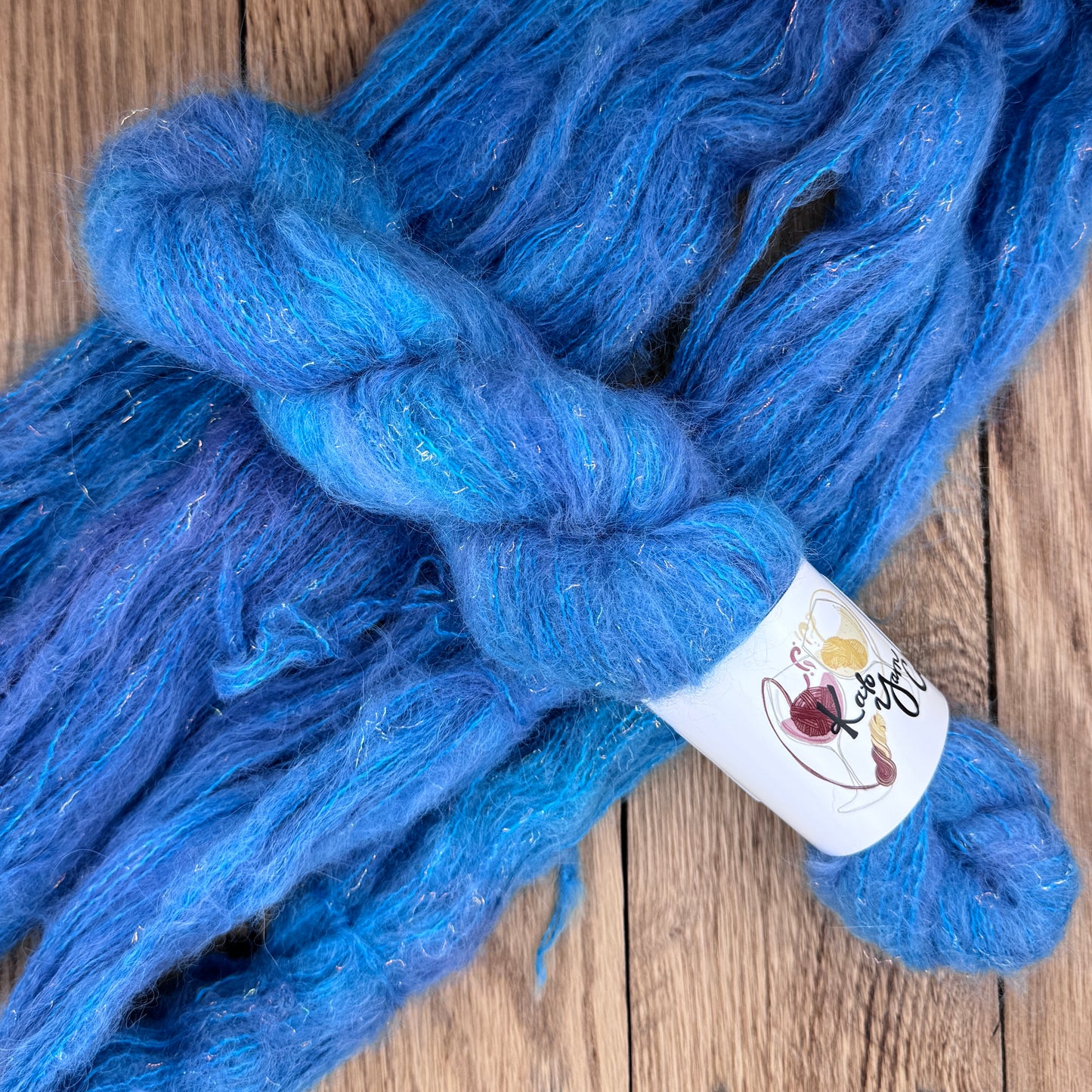 Island Blue - Suri Sparkle Lace Weight