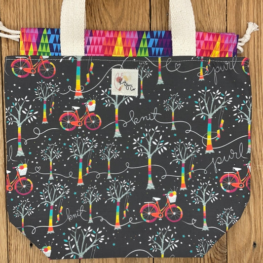Rainbow Bikes -  Project Bag