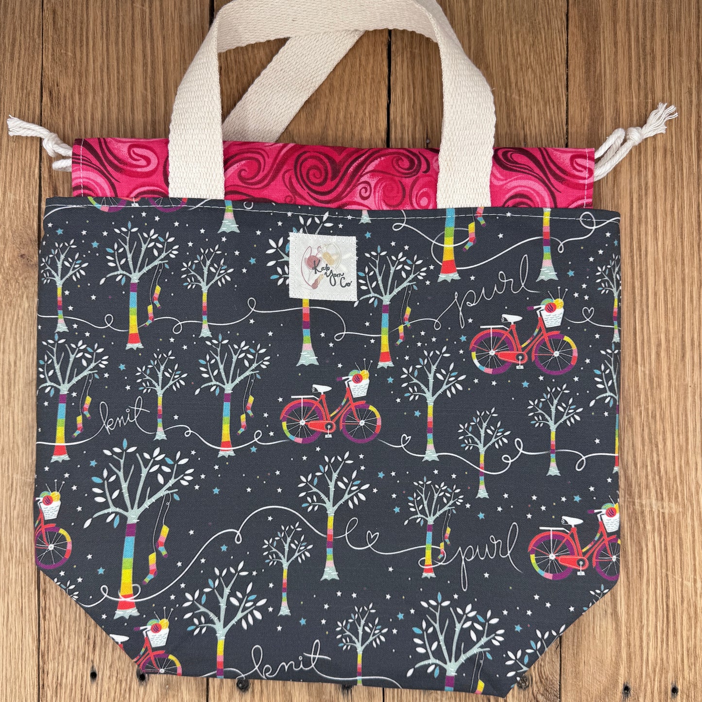 Rainbow Bikes - Project Bag