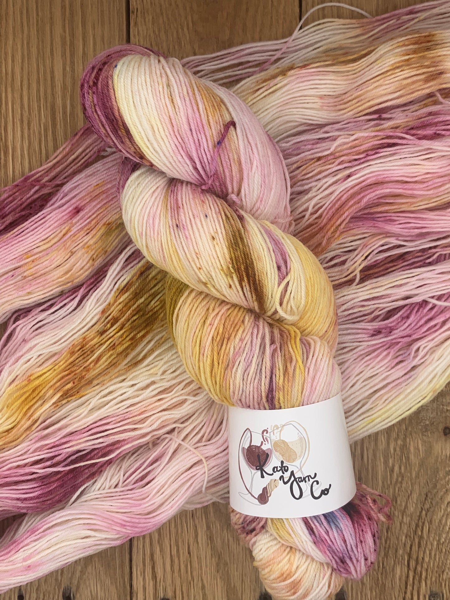 Rose Gold 2 - 75/25 Fingering