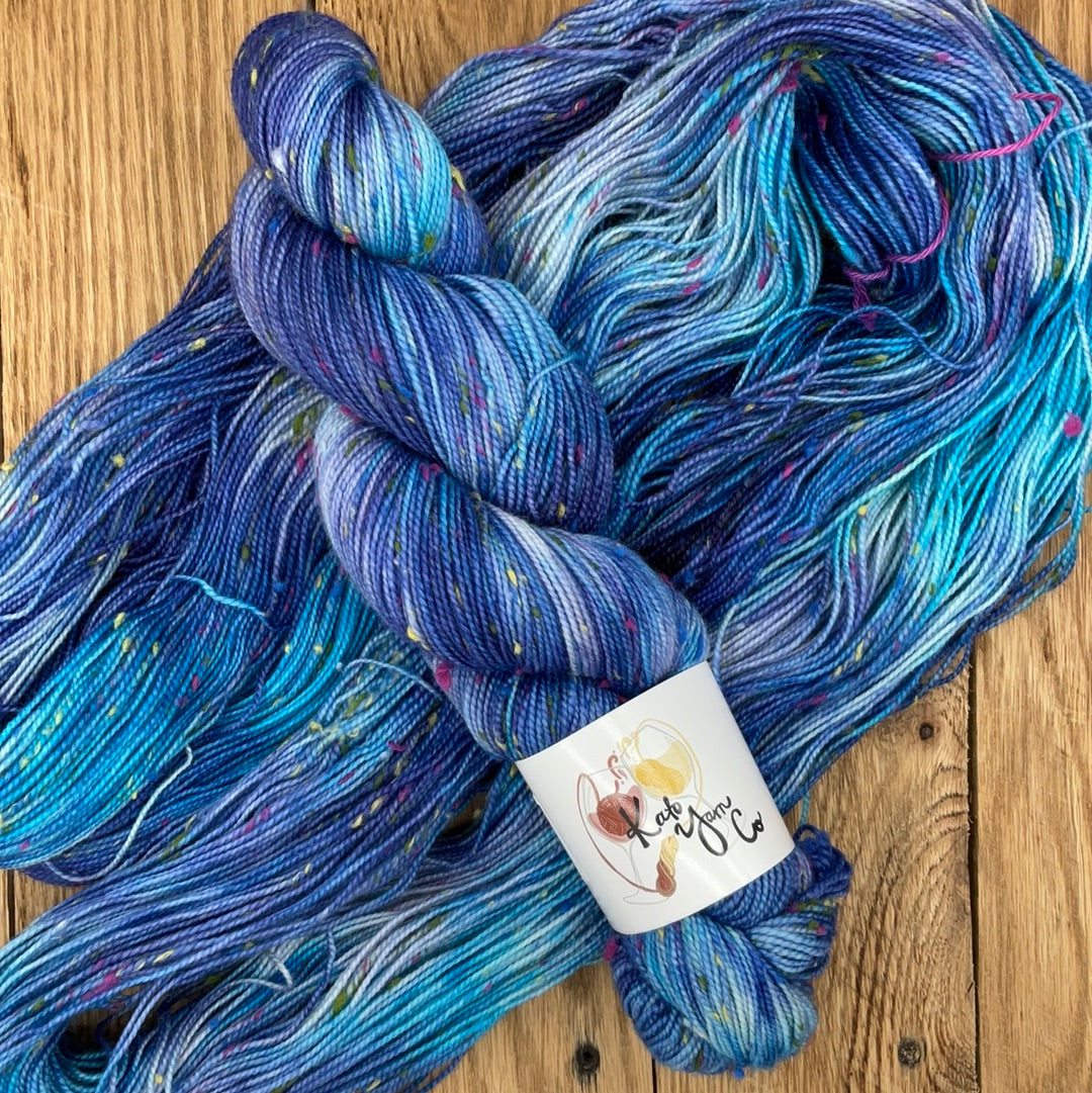 Deep Blue - Donegal Fingering