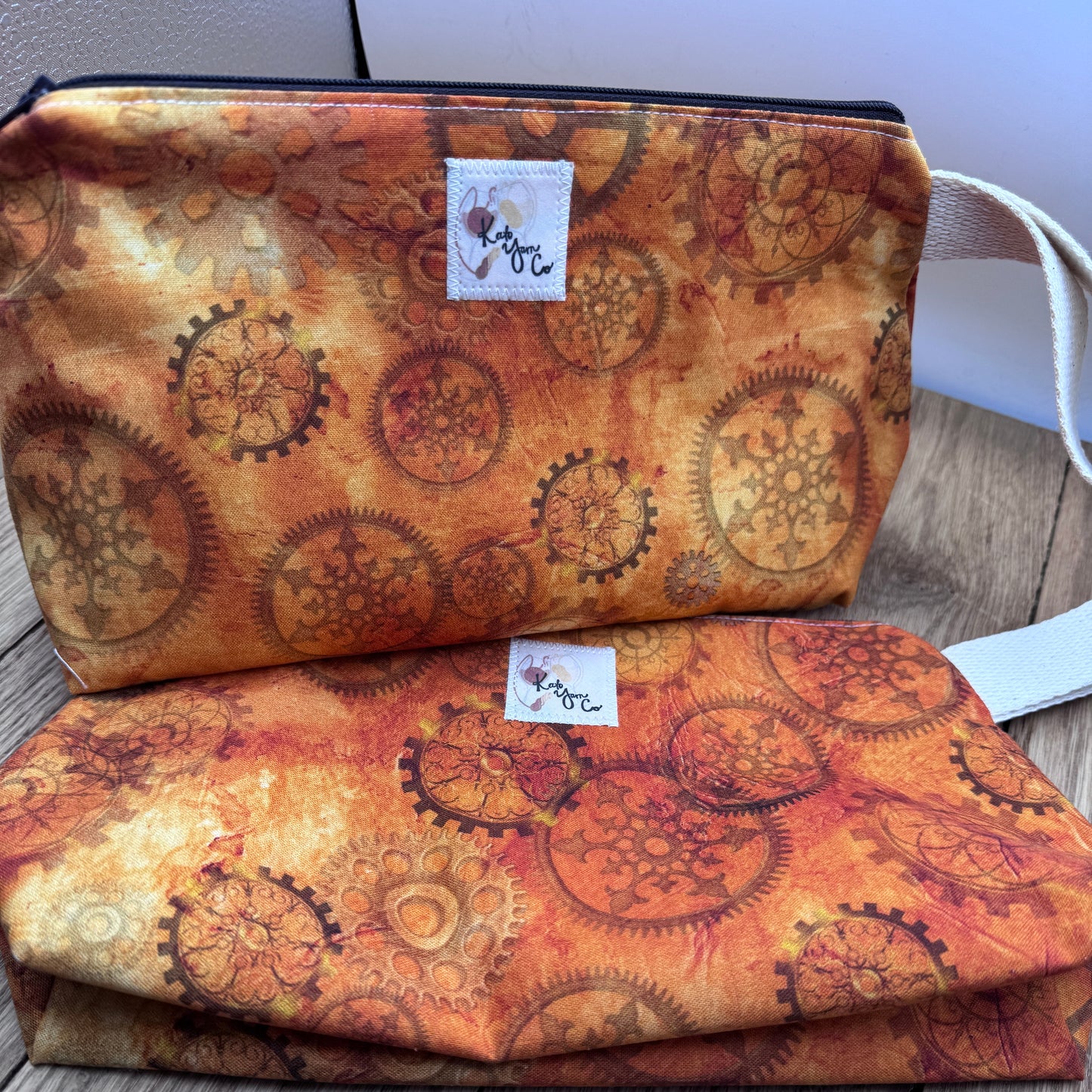 Gears - Zipper Accessory Bag
