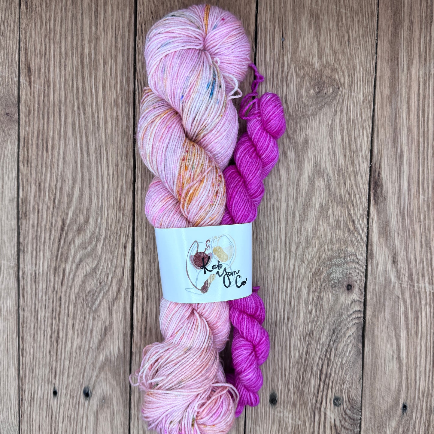 Peachy/Magenta - Sock Set