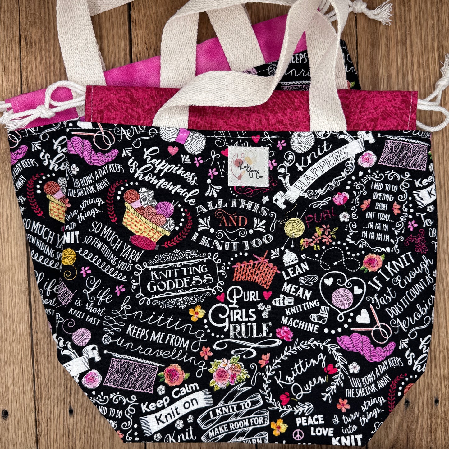 Purl Girls - Project Bag