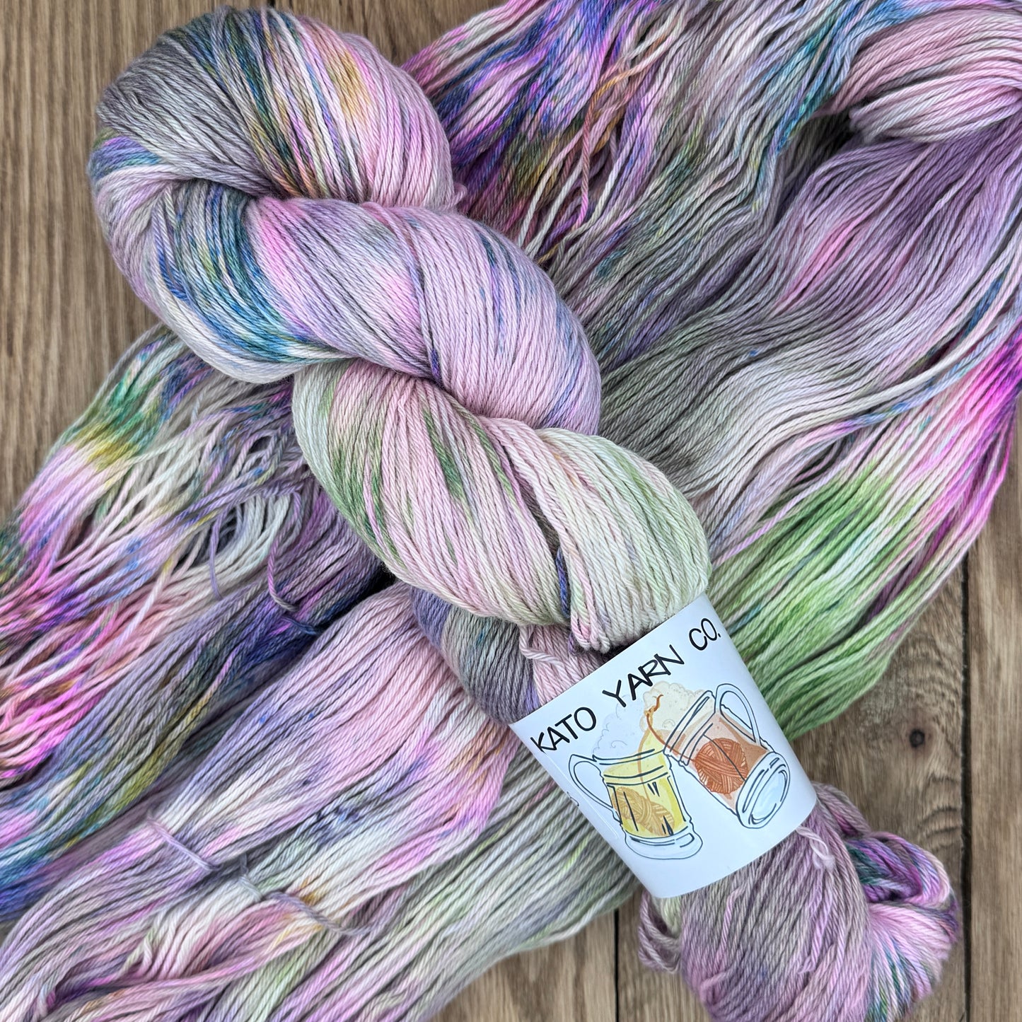 Wildflowers - Fingering Wool/Cotton