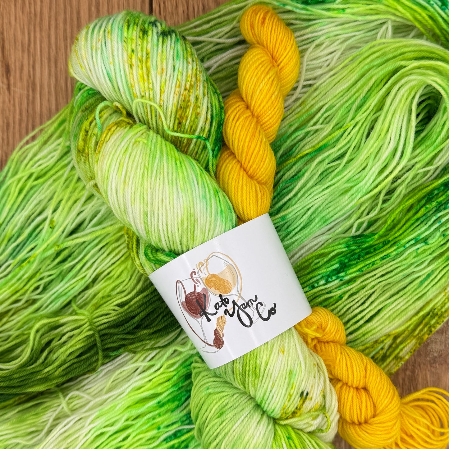 Sweet Gherkins/Yellow Sock Set