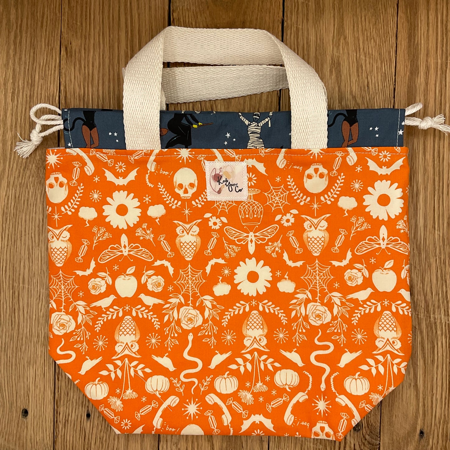 Halloween Orange - Project Bag