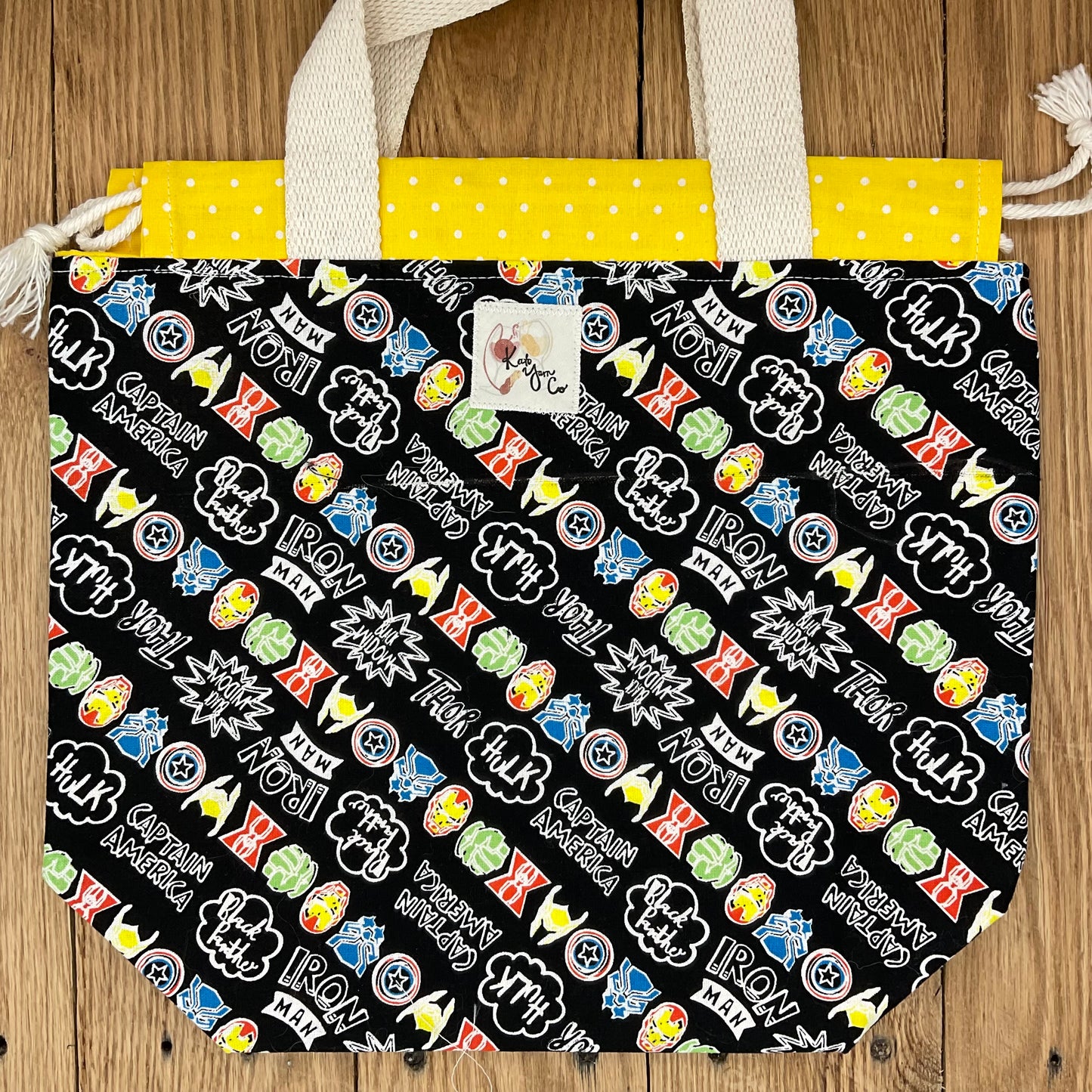 Superhero Logos - Project Bag
