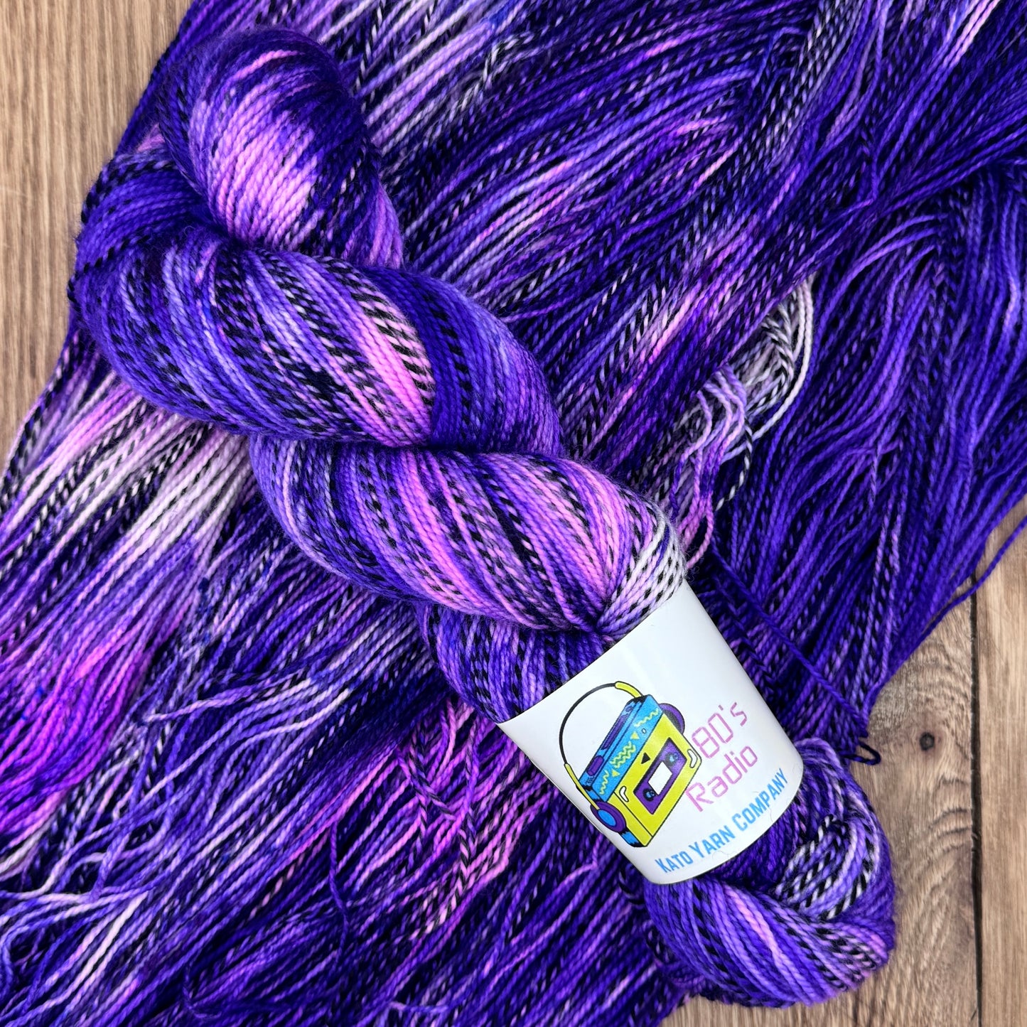 See You Laughing - Zebra Fingering Sock