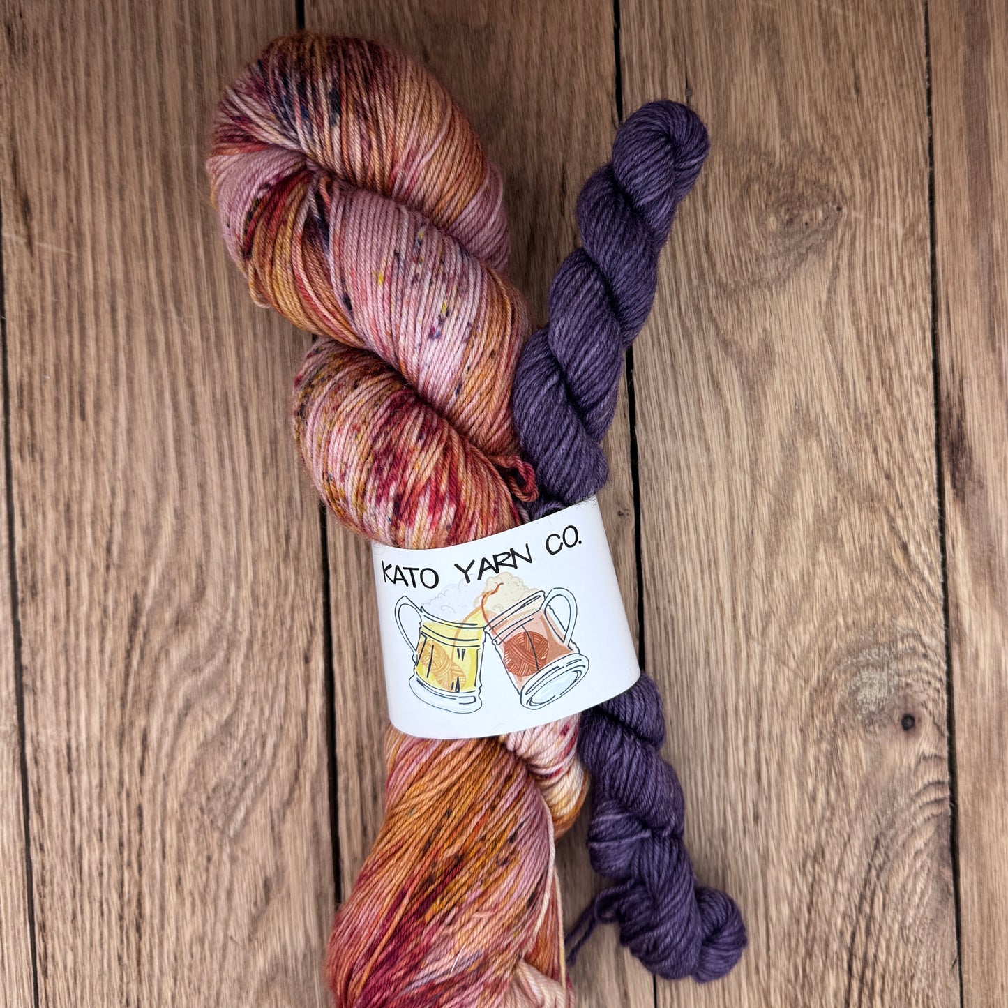 August Amber/Aubergine- Sock Set