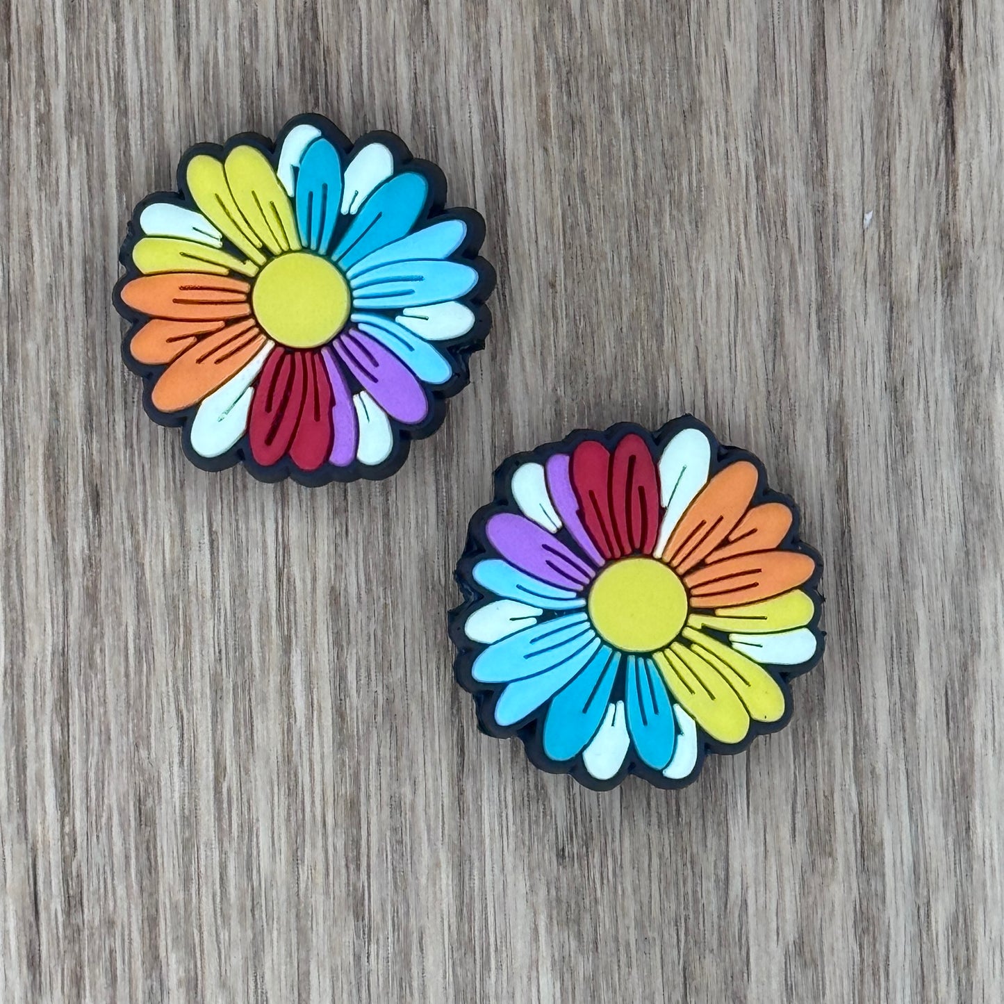 Rainbow Flower - Stitch Stopper
