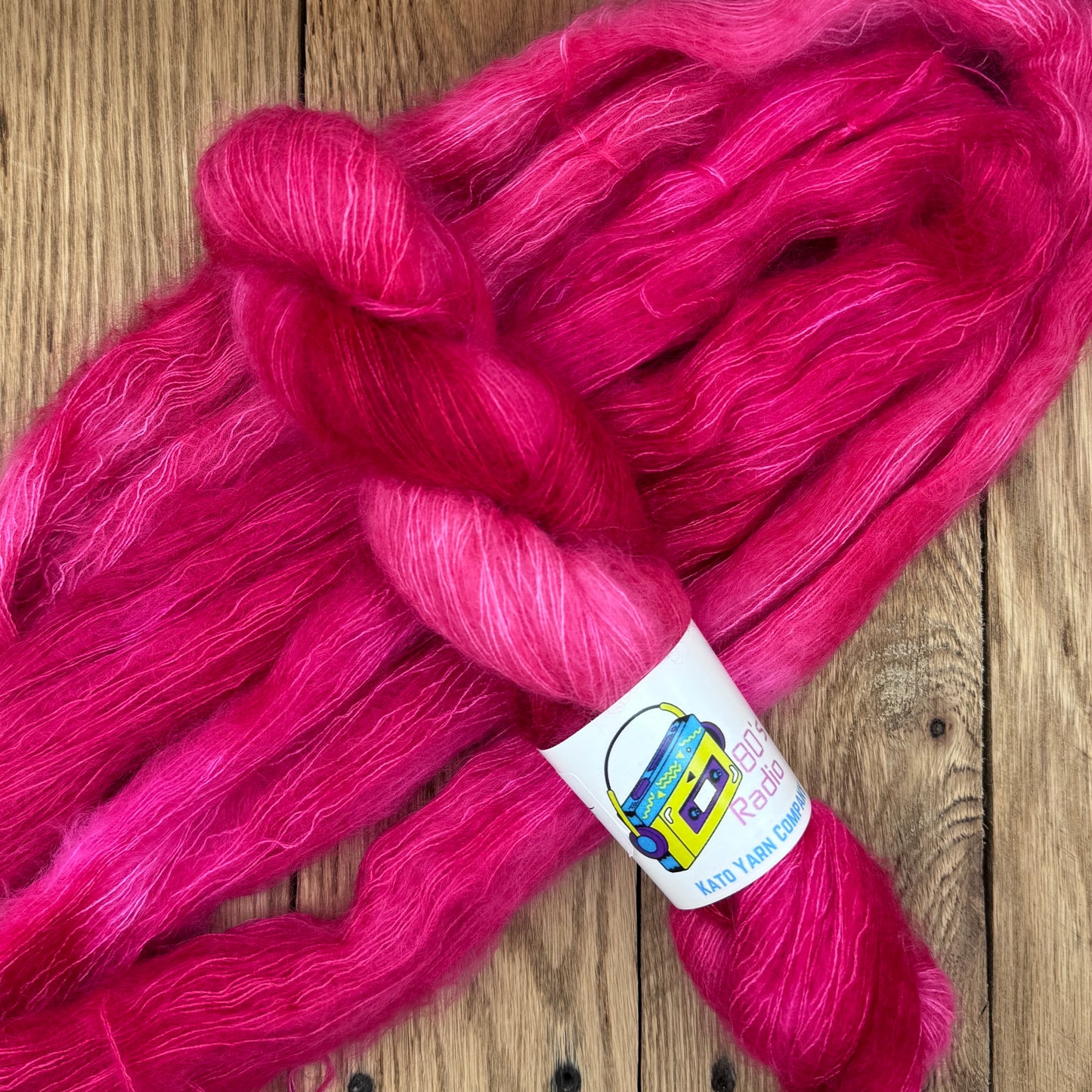 Red Alert - Mohair Lace Weight