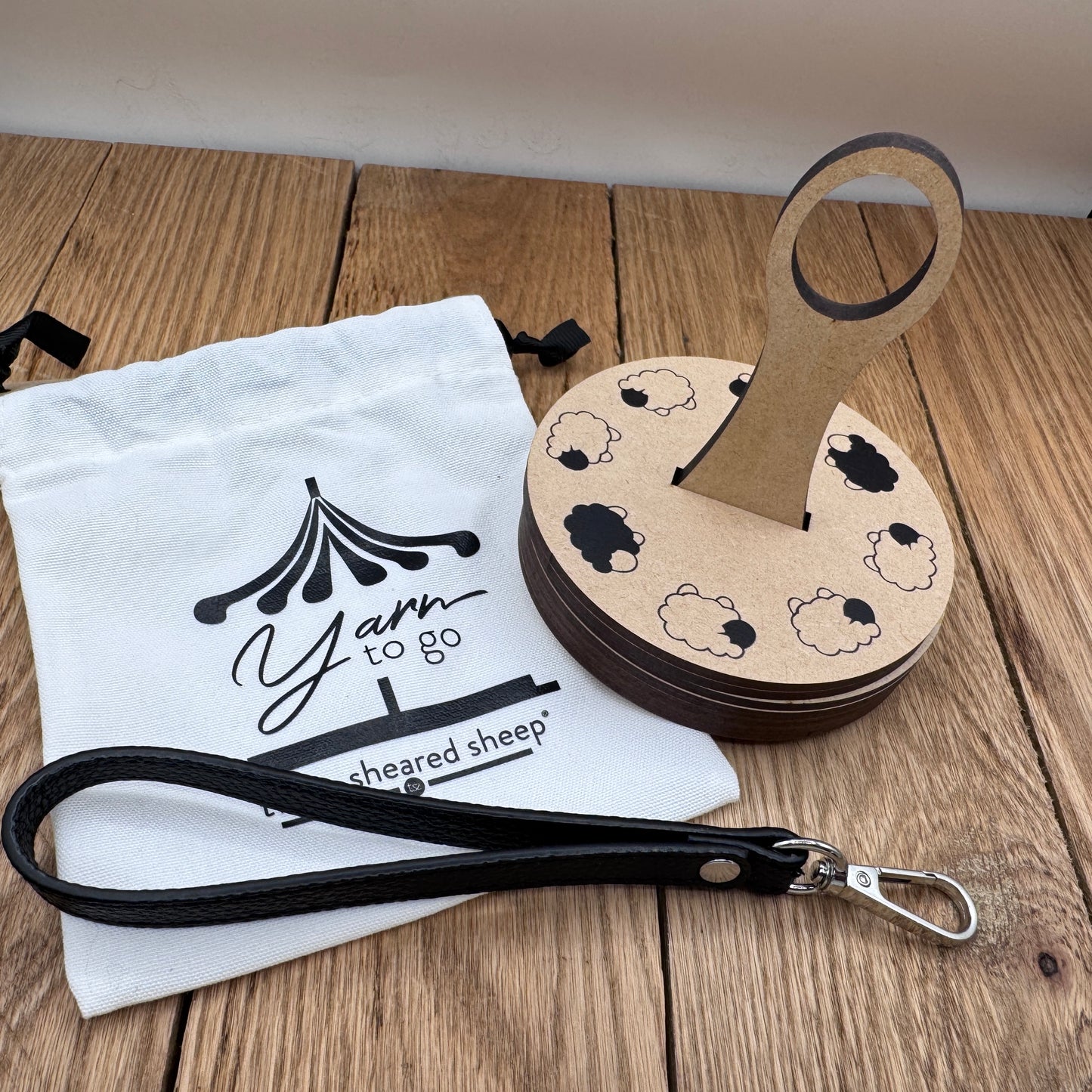 Yarn To Go Carousel with Wrist Strap