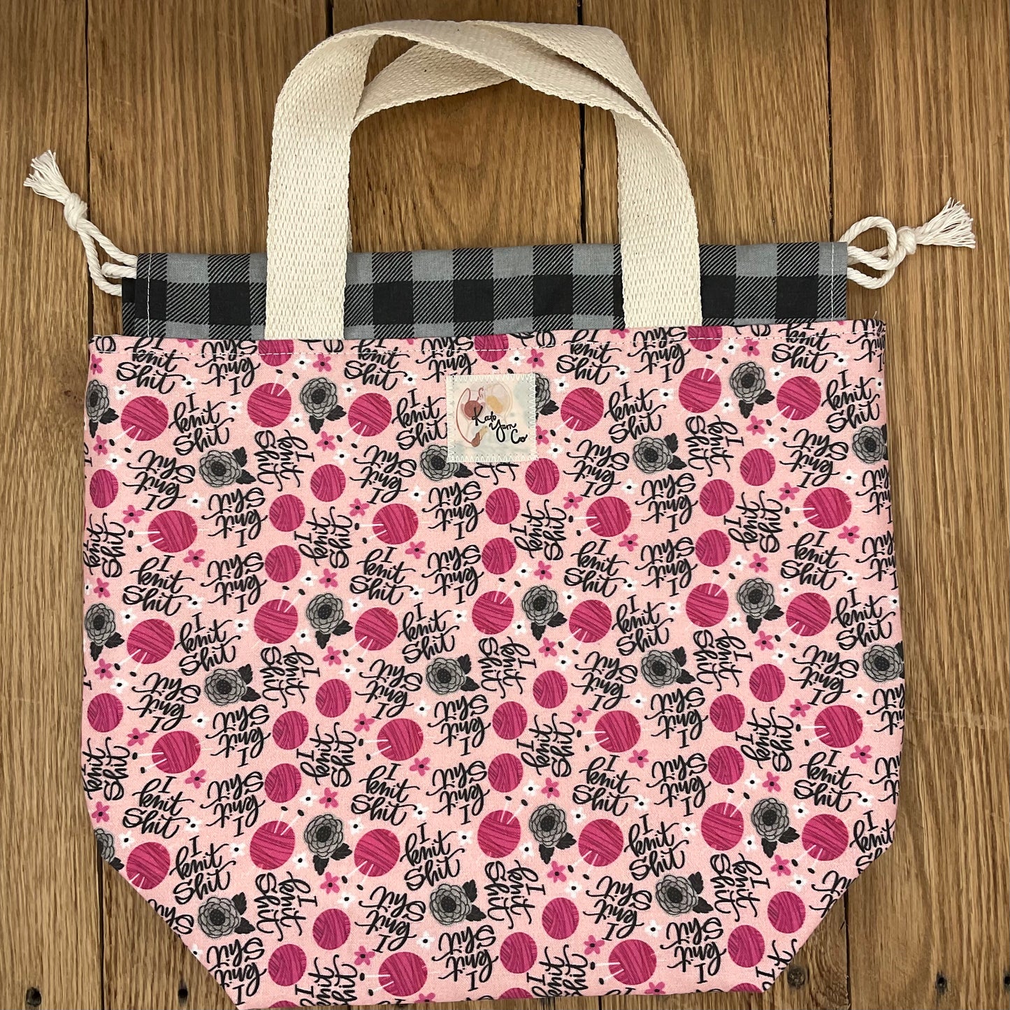 I Knit Shit - Project Bag