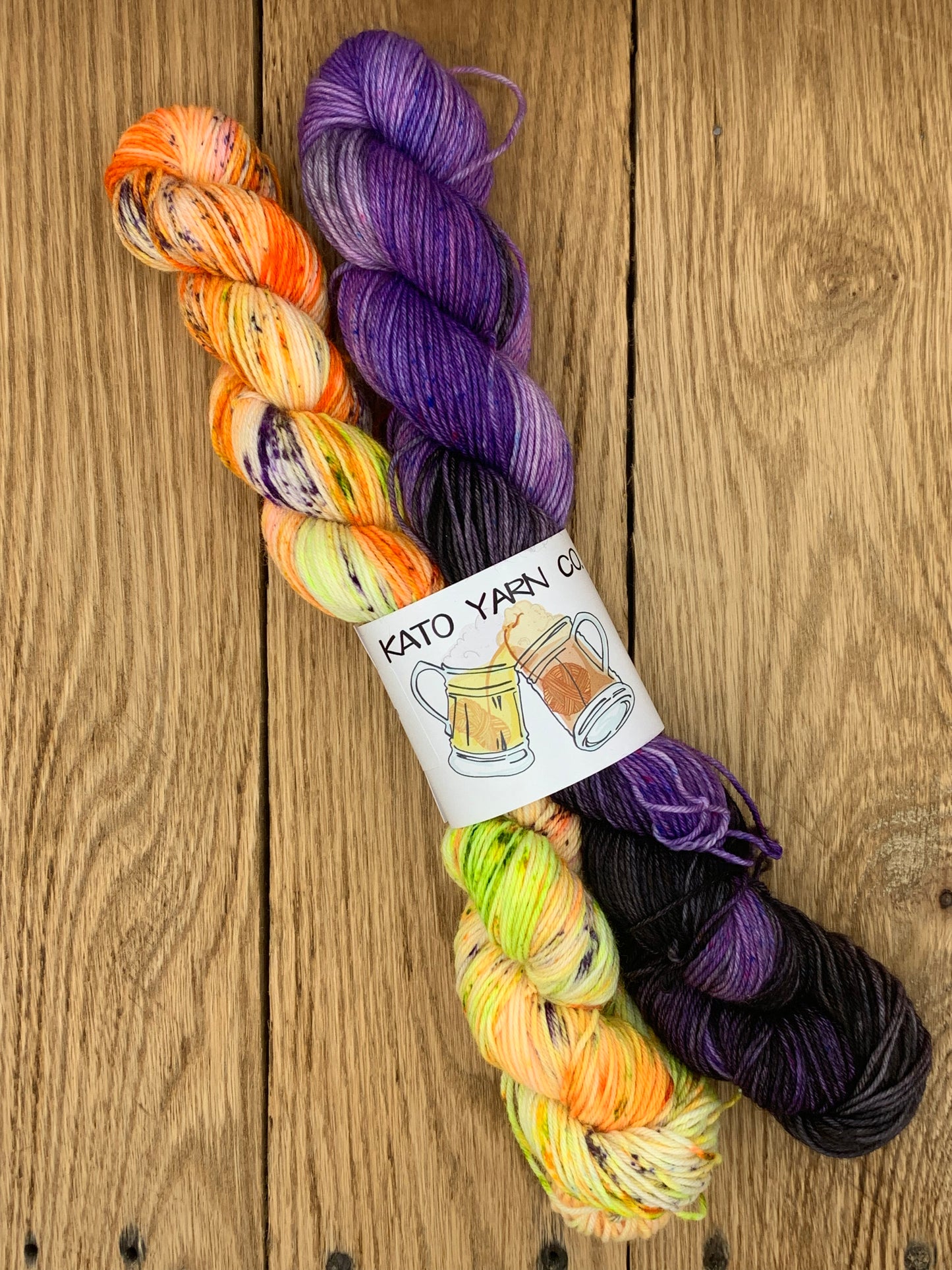 Samhain- 50g Duo 75/25 Fingering