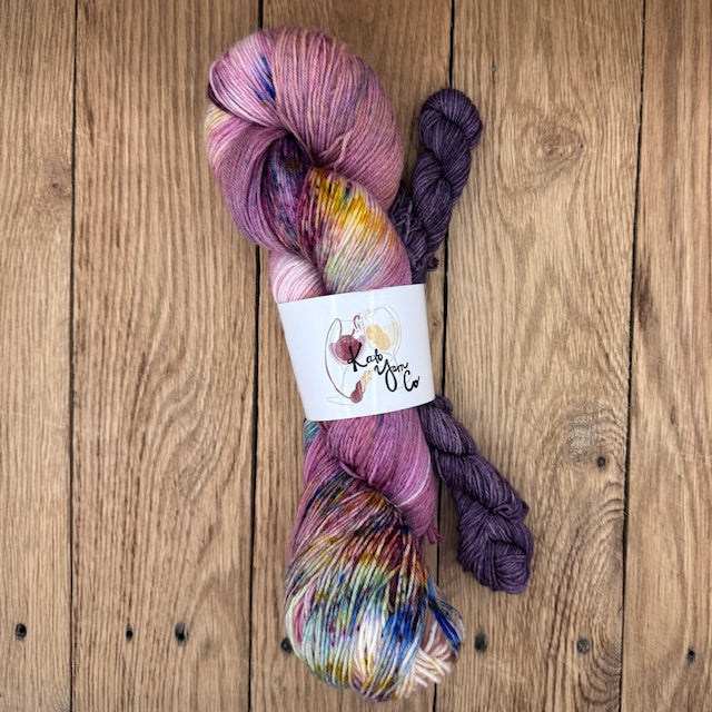 Playing with Plum/Eggplant - Sock Set