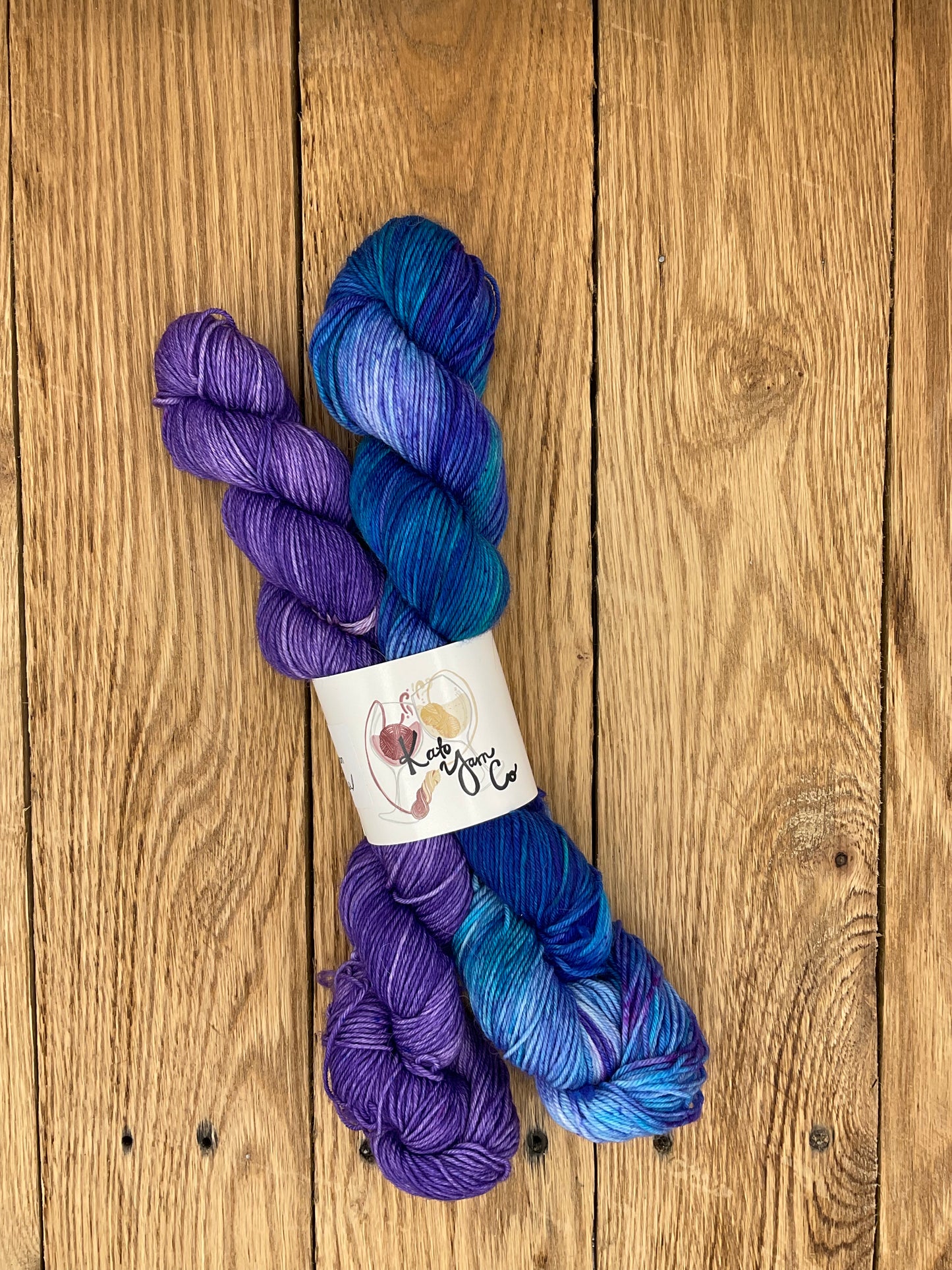 Mermaids/Royal - 50g Duo 75/25 Fingering