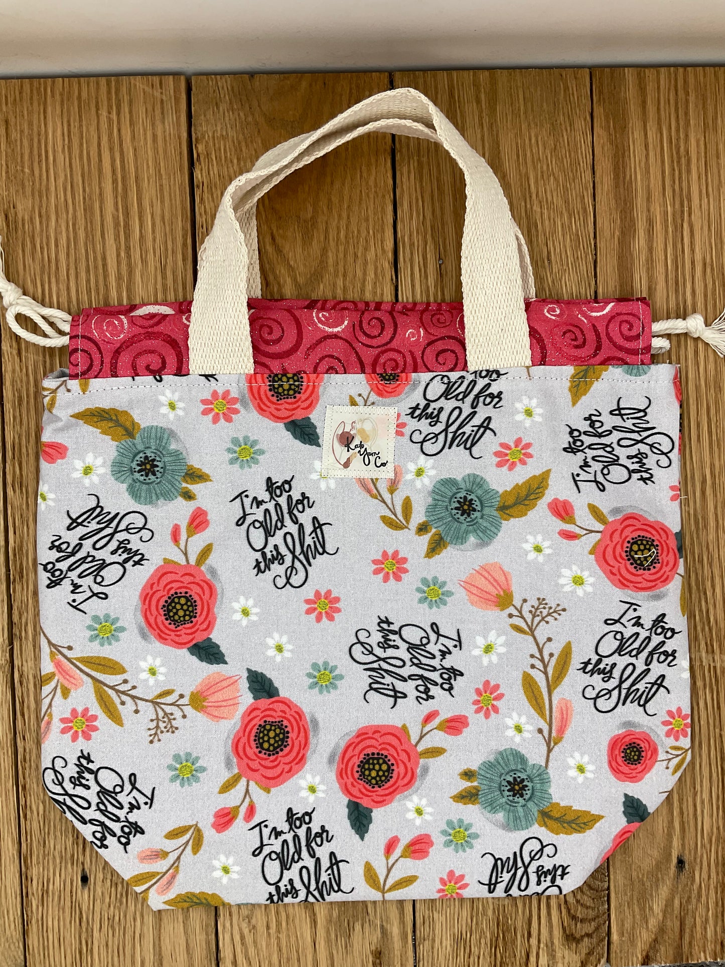 Too Old - Project Bag