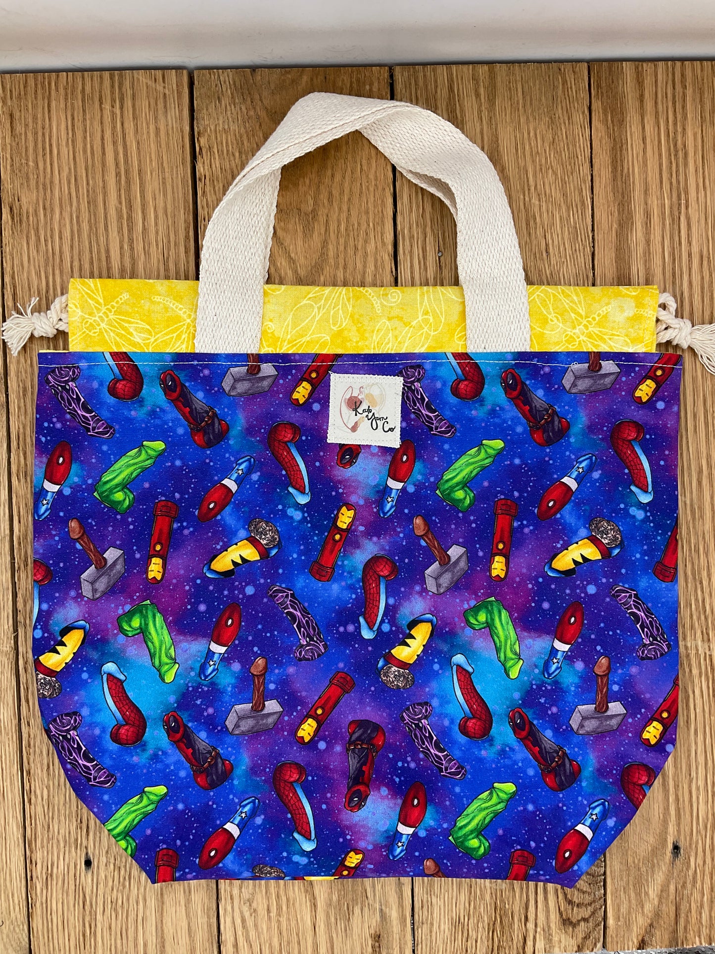 Superhero Penes - Project Bag