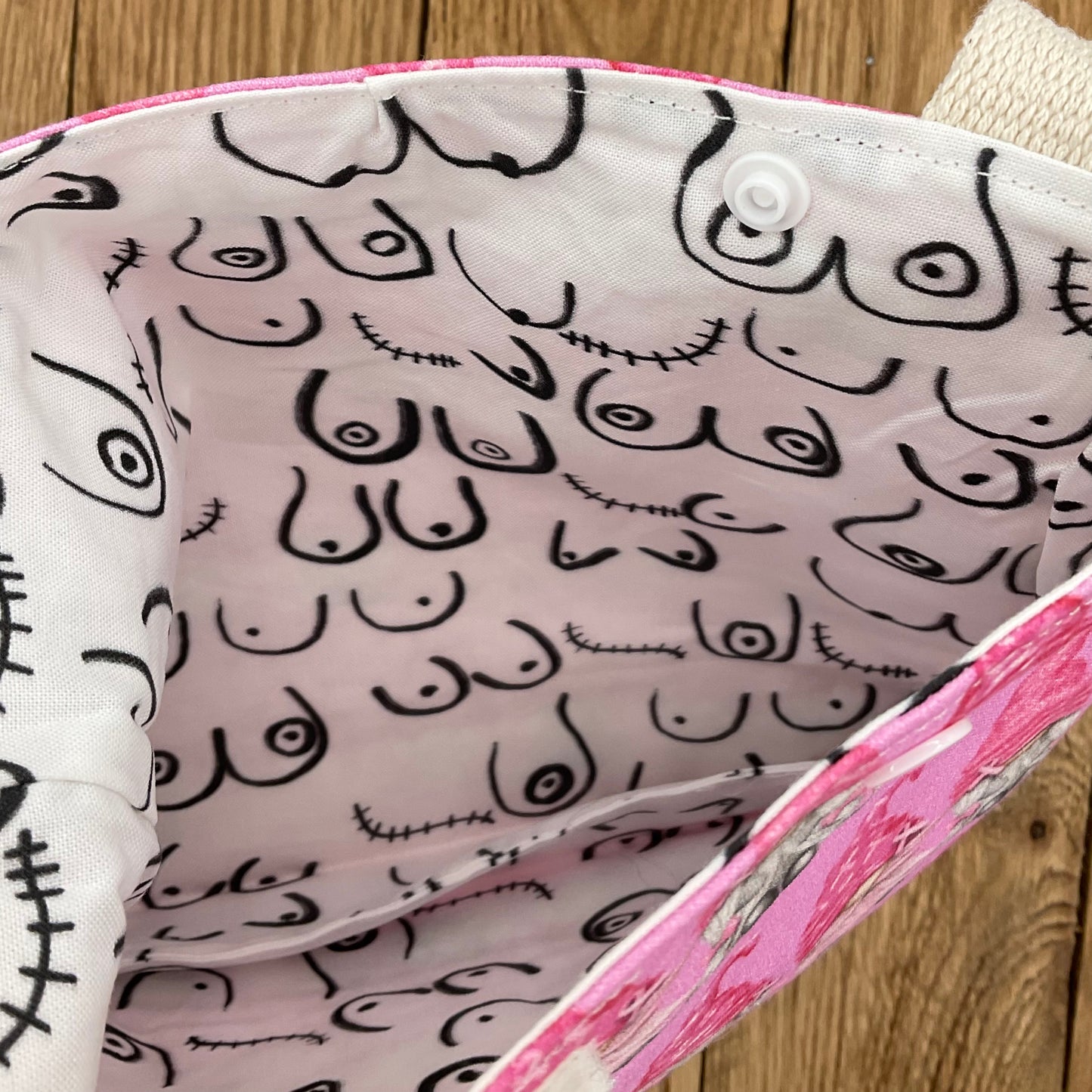 Pink Gnomes - Snappy Bag