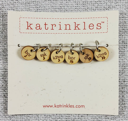 Sock Instruction Stitch Marker Set - Katrinkles