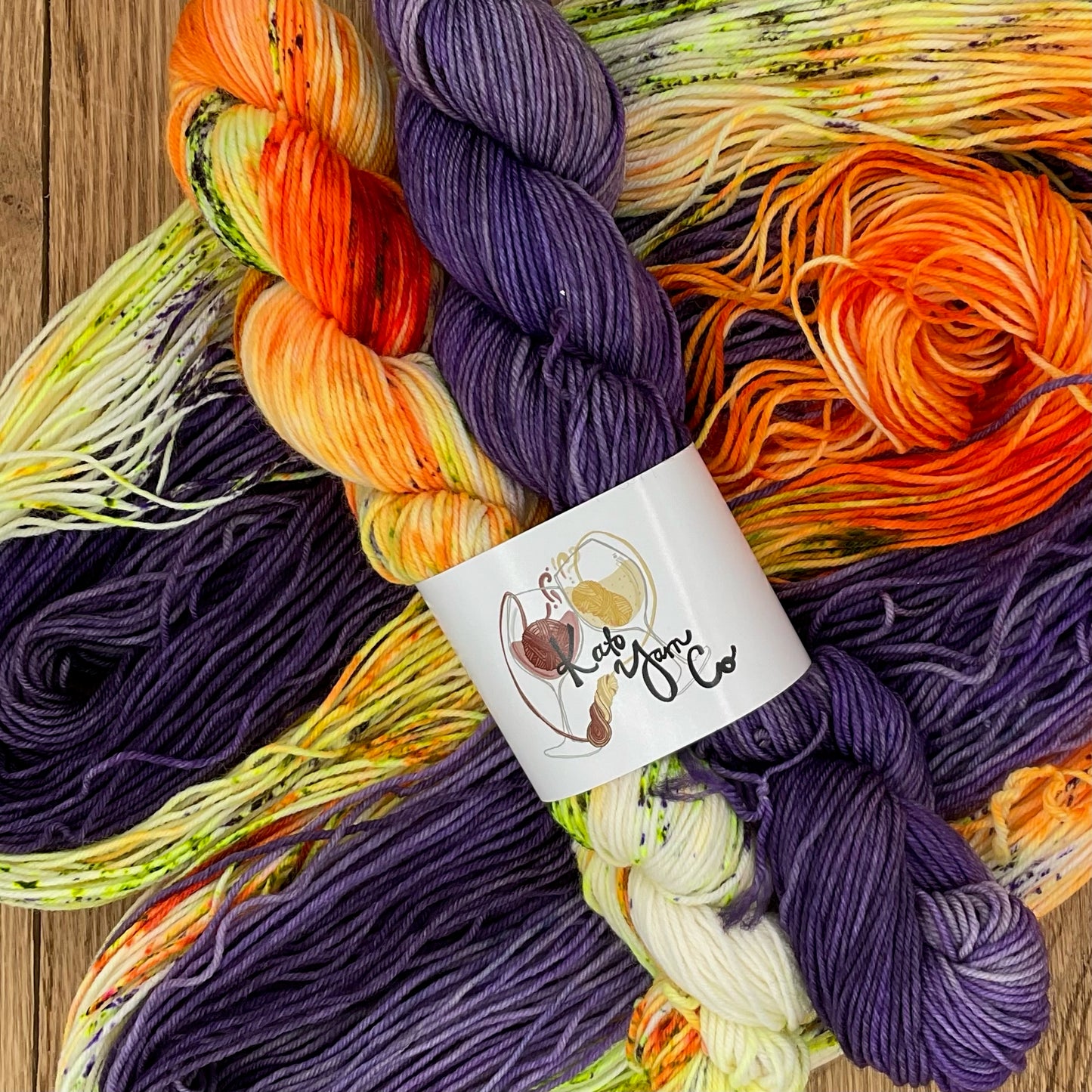 Hex & Purls - 50g Duo 75/25 Fingering Sock Set