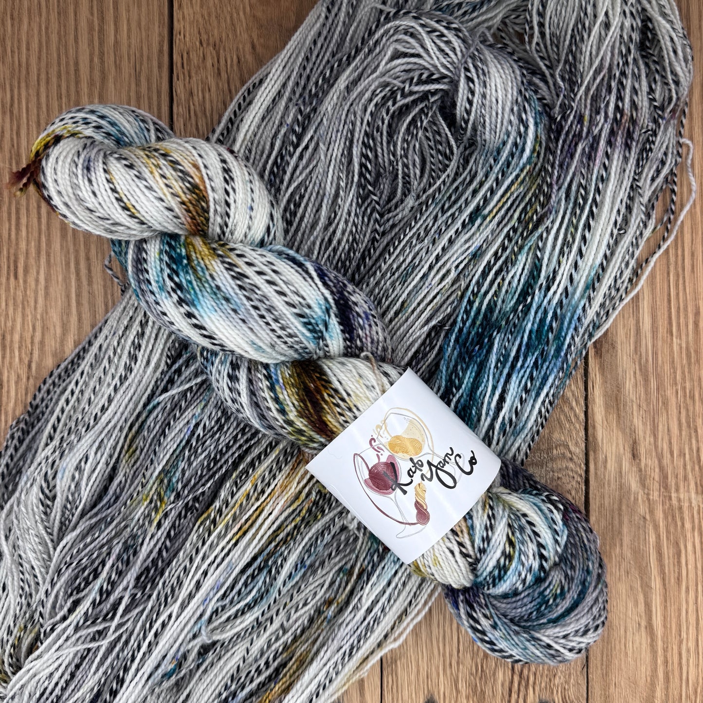 Wayfinder - Zebra Fingering Sock