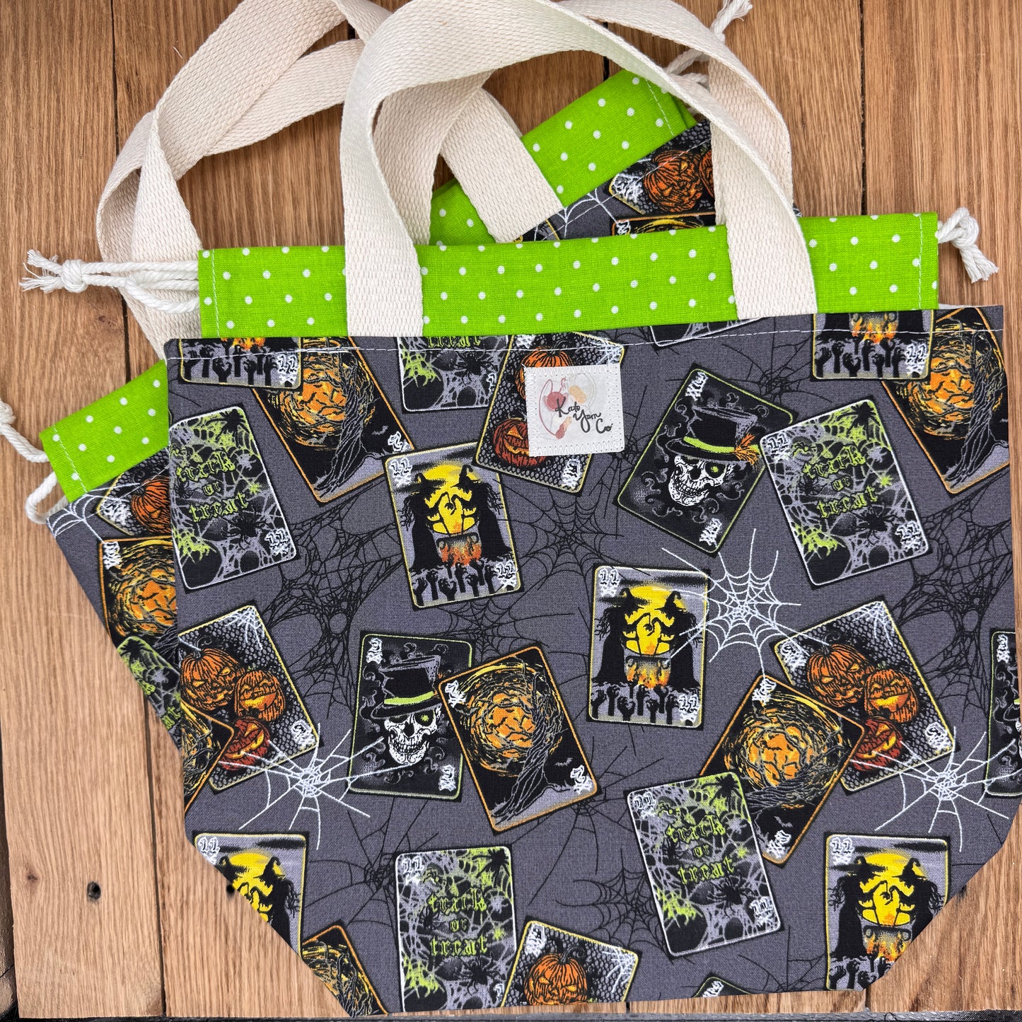 Taro Cards - Drawstring Project Bag