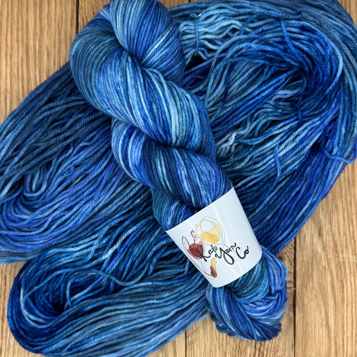 Varsity Blues - 75/25 DK Weight
