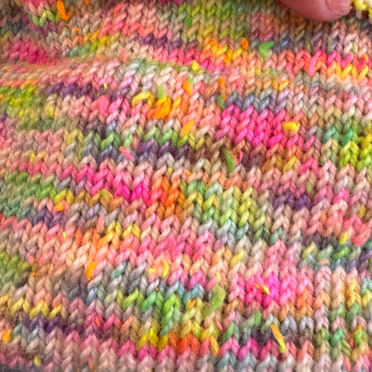 Jitterbug - Neon Tweed Fingering