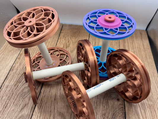 Ashford Espinner Wooley Winder 3D Bobbins - 4