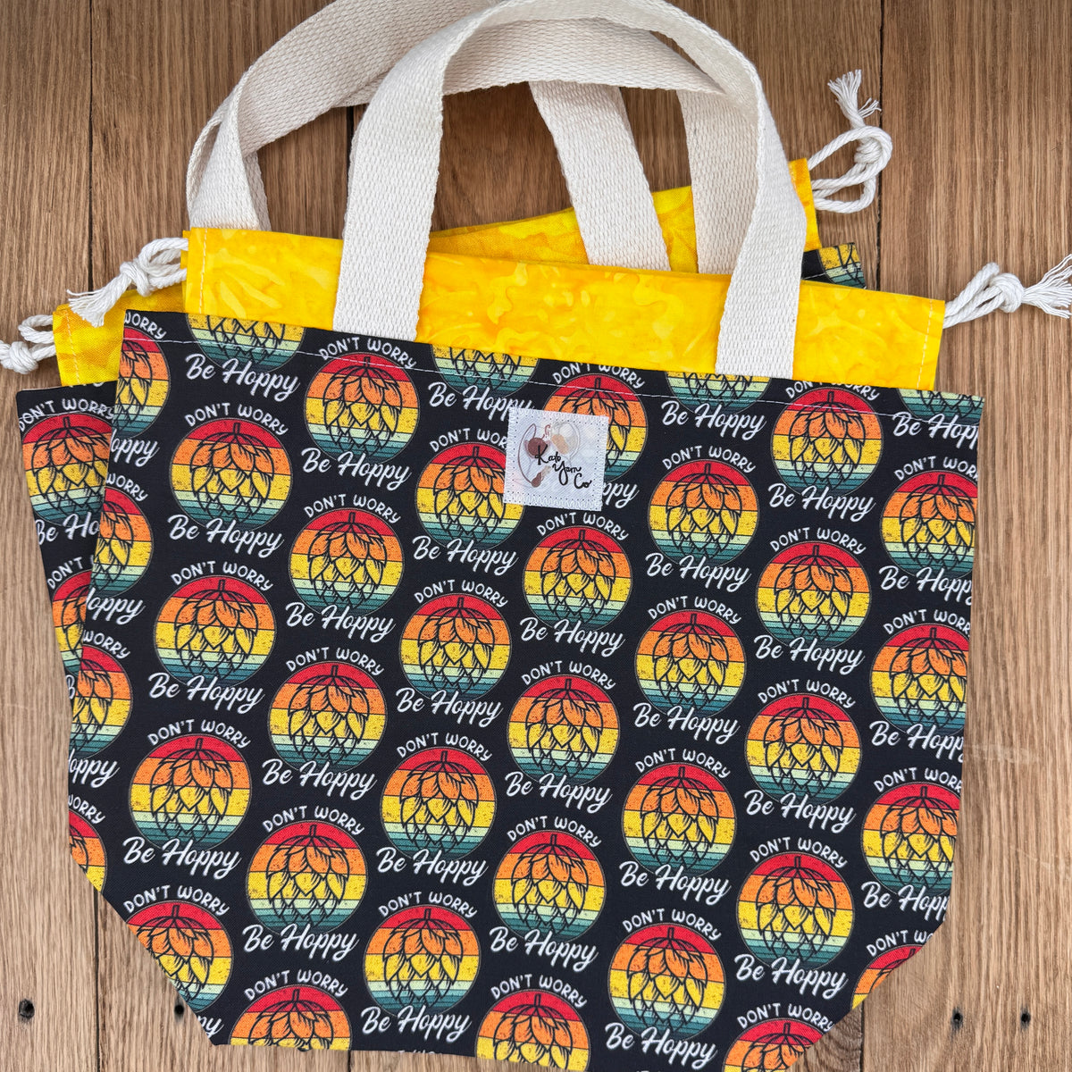 Don’t worry, Be hoppy - Project Bag