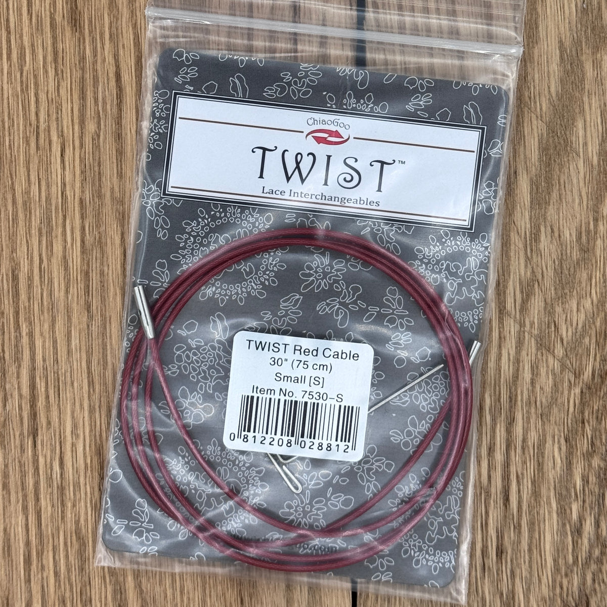 30” Chiagoo Twist Red Cable