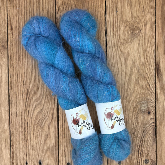Island Blue - Suri Sparkle Lace Weight