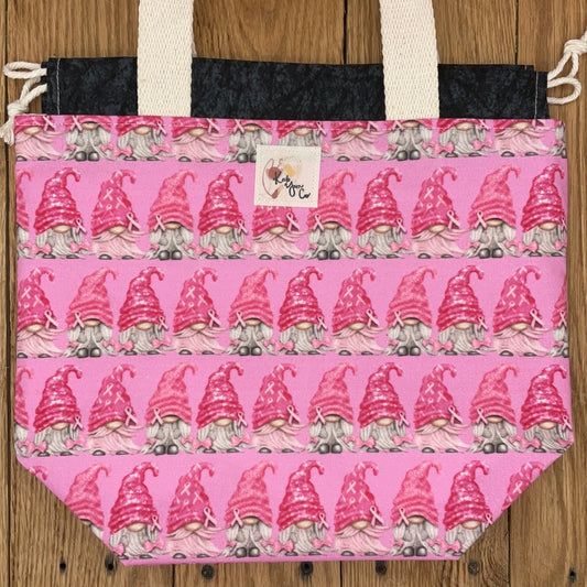 Pink Gnomes - Project Bag