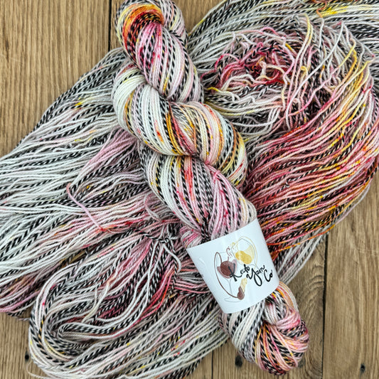 Sunny - Zebra Fingering Sock