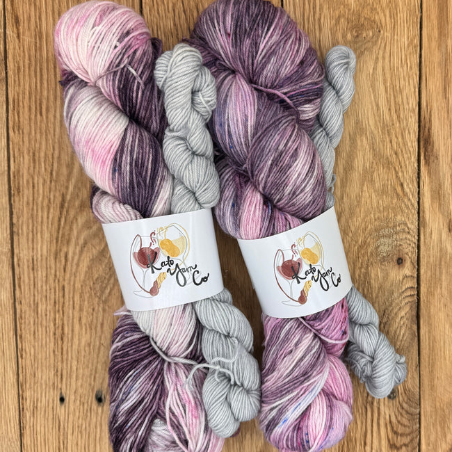 Sangria/Grey - Sock Set