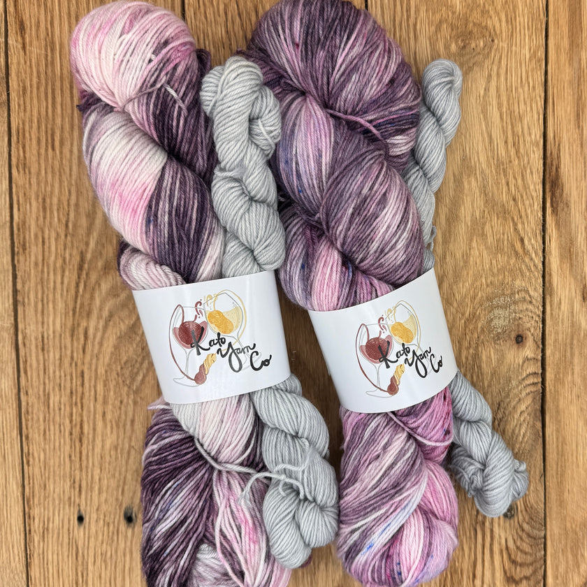 Sangria/Grey - Sock Set