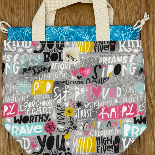 Happy Words - Project Bag