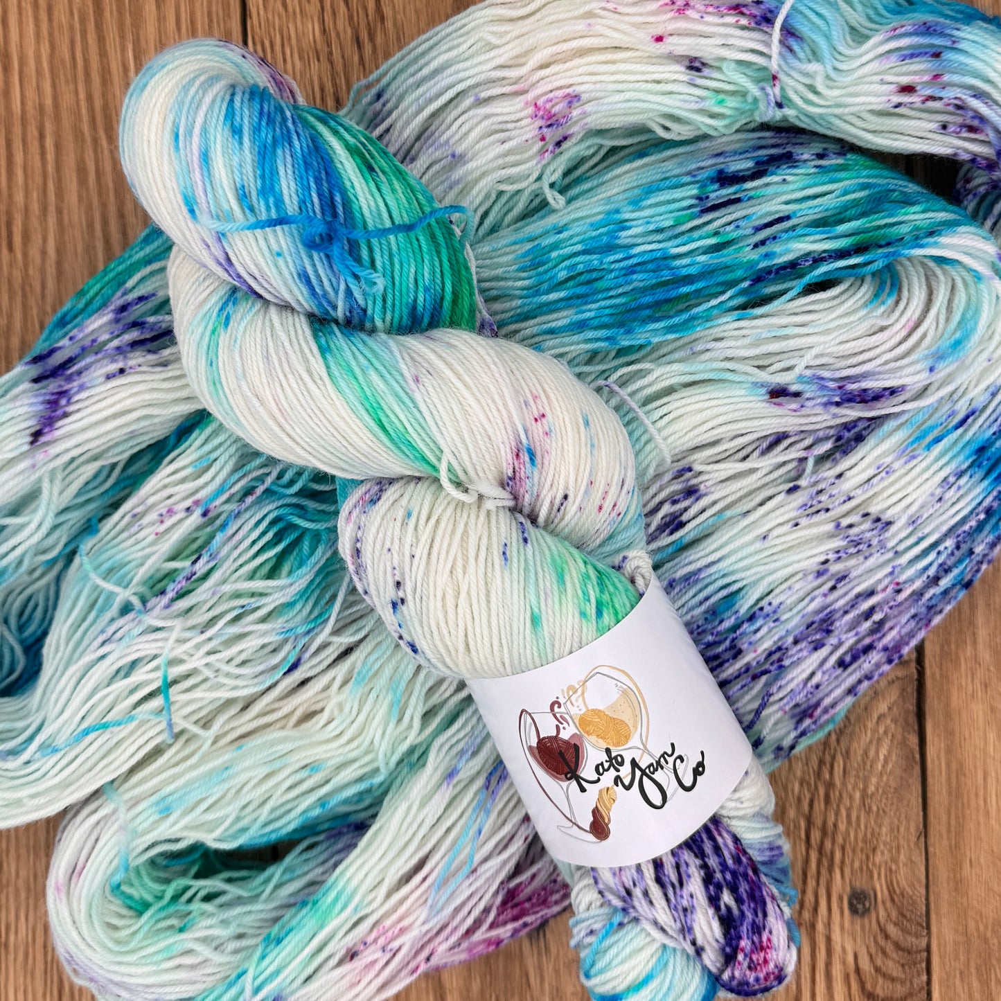 Mermaid Speckle - 75/25 Fingering