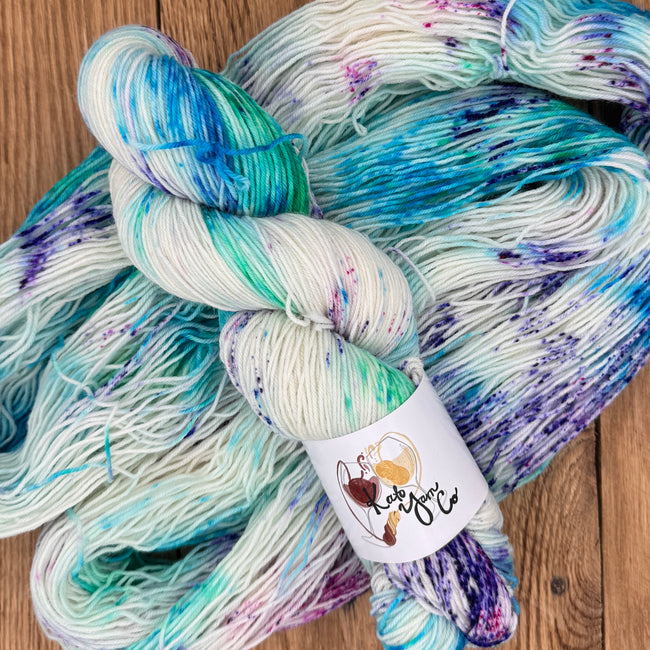 Mermaid Speckle - 75/25 Fingering