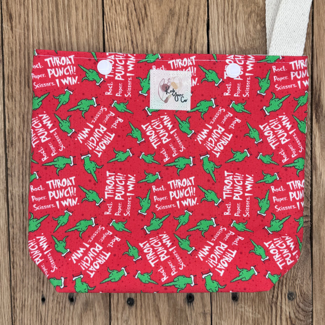 Rock Paper Scissors (grinch) - Snappy Bag