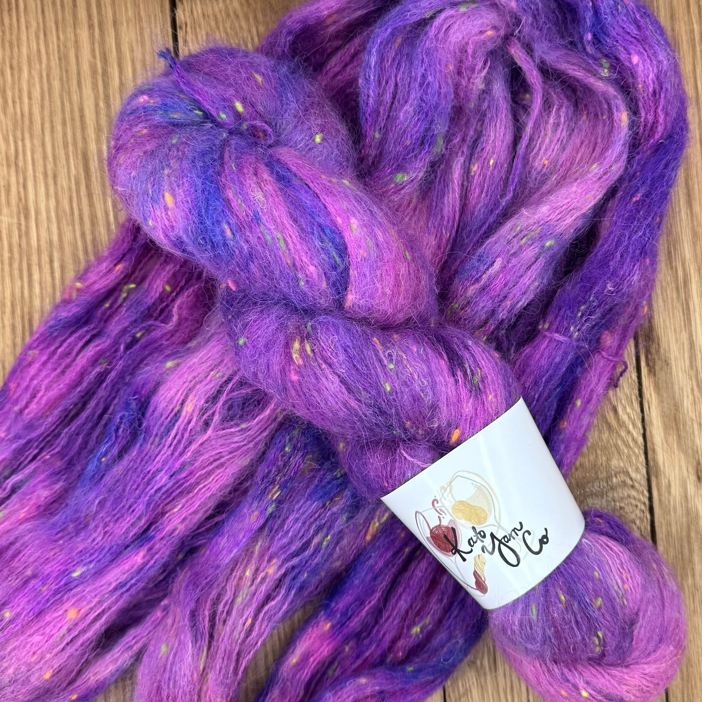 One of a Kind Purple - Fingering Fluff