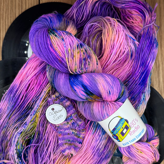 Oceans of Violets - 75/25 Fingering