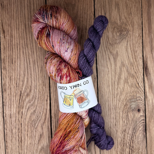 August Amber/Aubergine- Sock Set