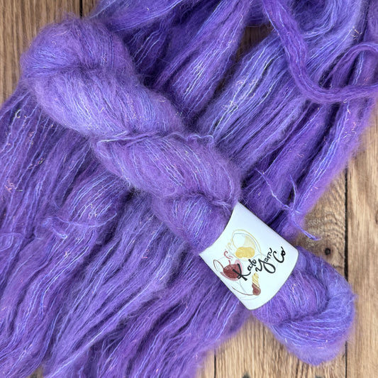 Grape - Suri Sparkle Lace Weight