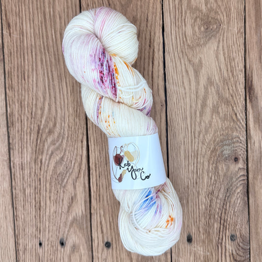 Rose Gold (Blue Dot) - 75/25 Fingering