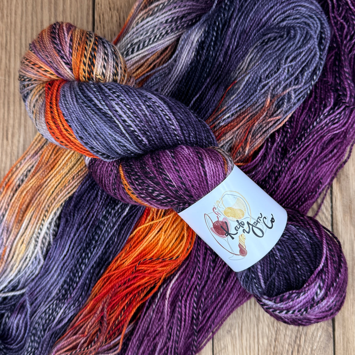 Witchfire - Zebra Fingering Sock