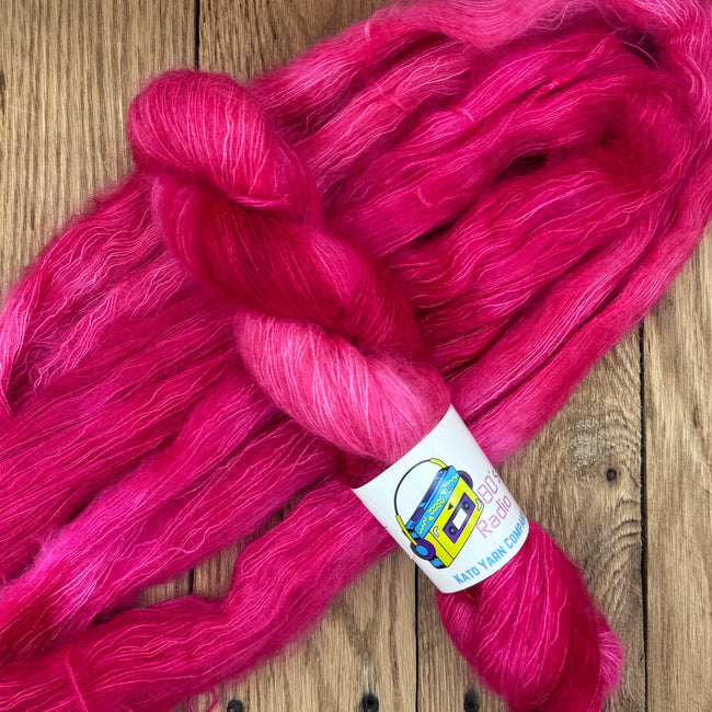 Red Alert - Mohair Lace Weight
